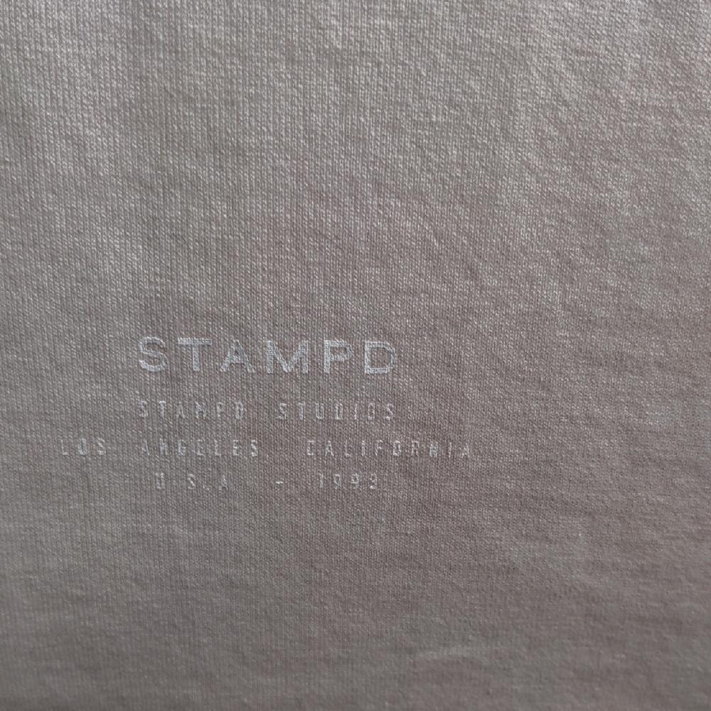 STAMPD Cursive Pink T-Shirt - Picture 6 of 8
